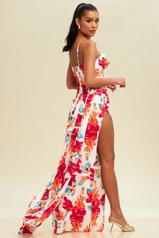 Aviani Floral Dress