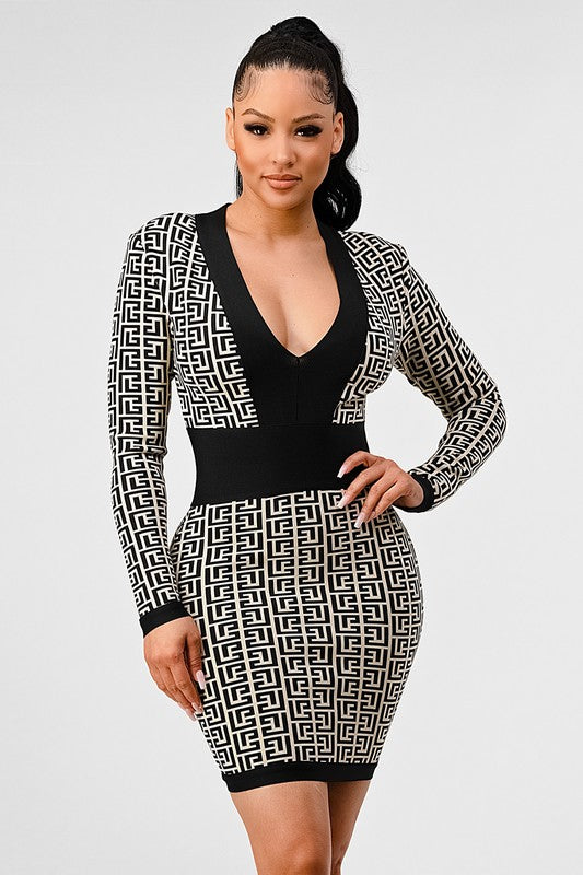Sabrina Bandage Dress