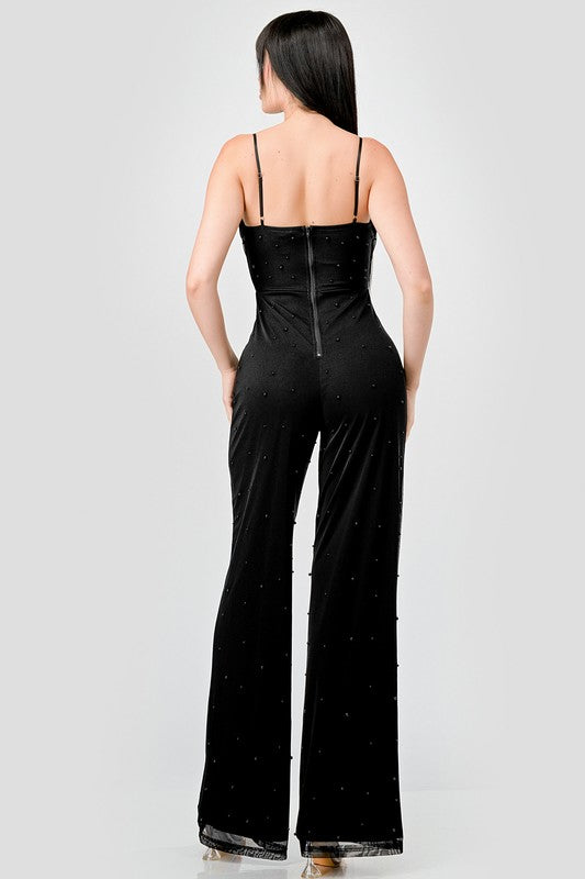 Bella Pearls Jumpsuit