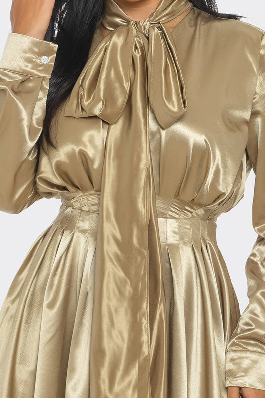 Alexa Satin Dress
