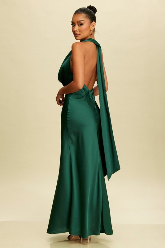 Julia Satin Dress
