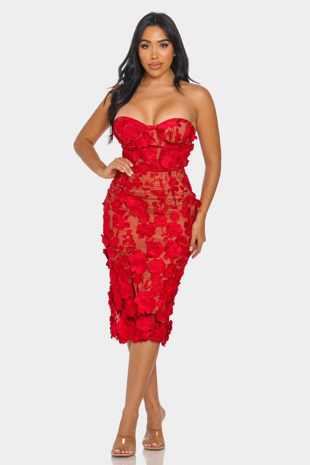 Claire Floral Dress