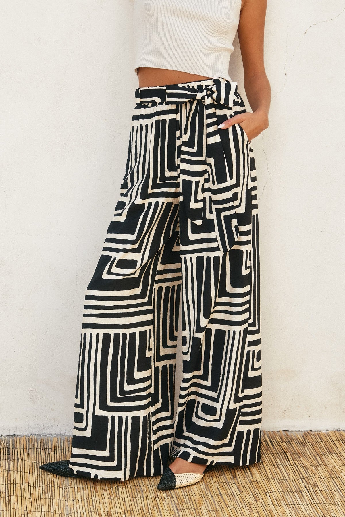 Monica Linen Pants