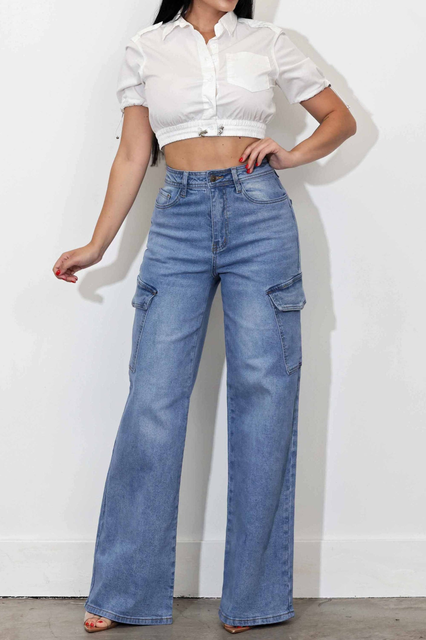 Andy Denim Cargos