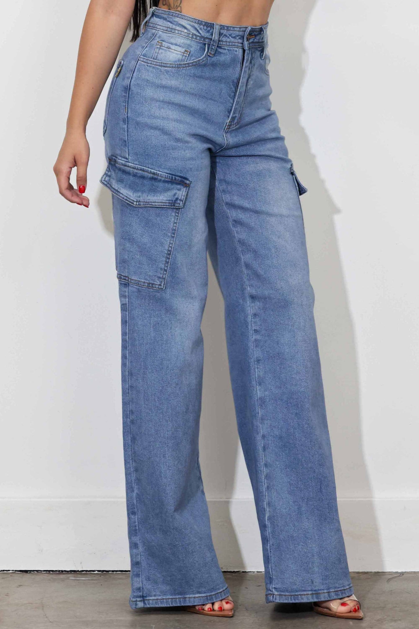 Andy Denim Cargos