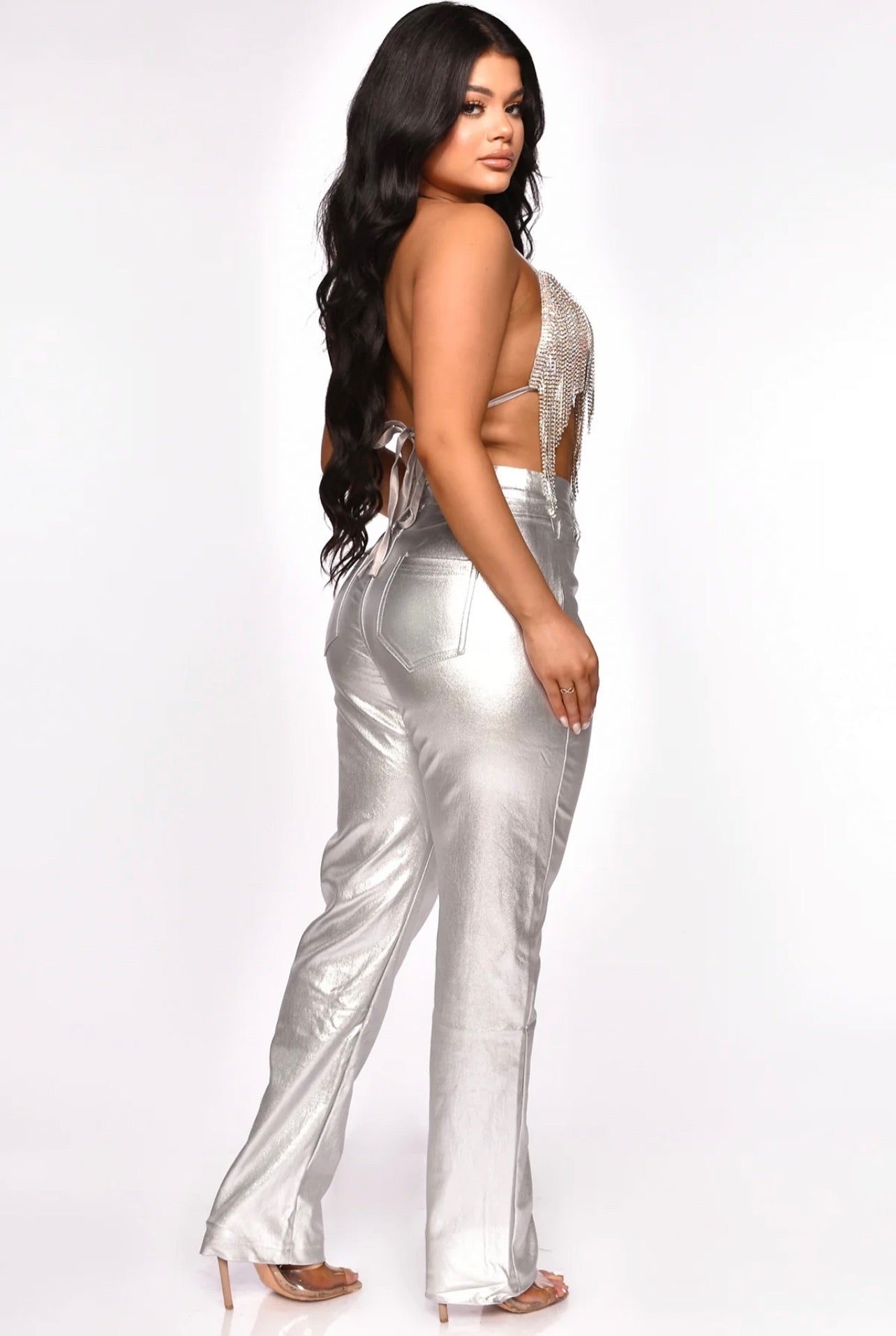 Jayla Metallic Pants