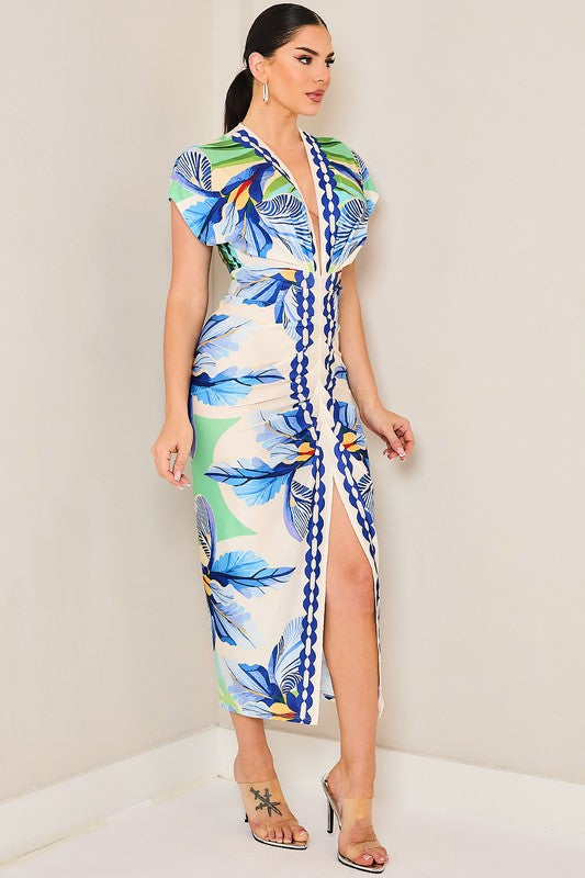 Lilith Tropical Dress