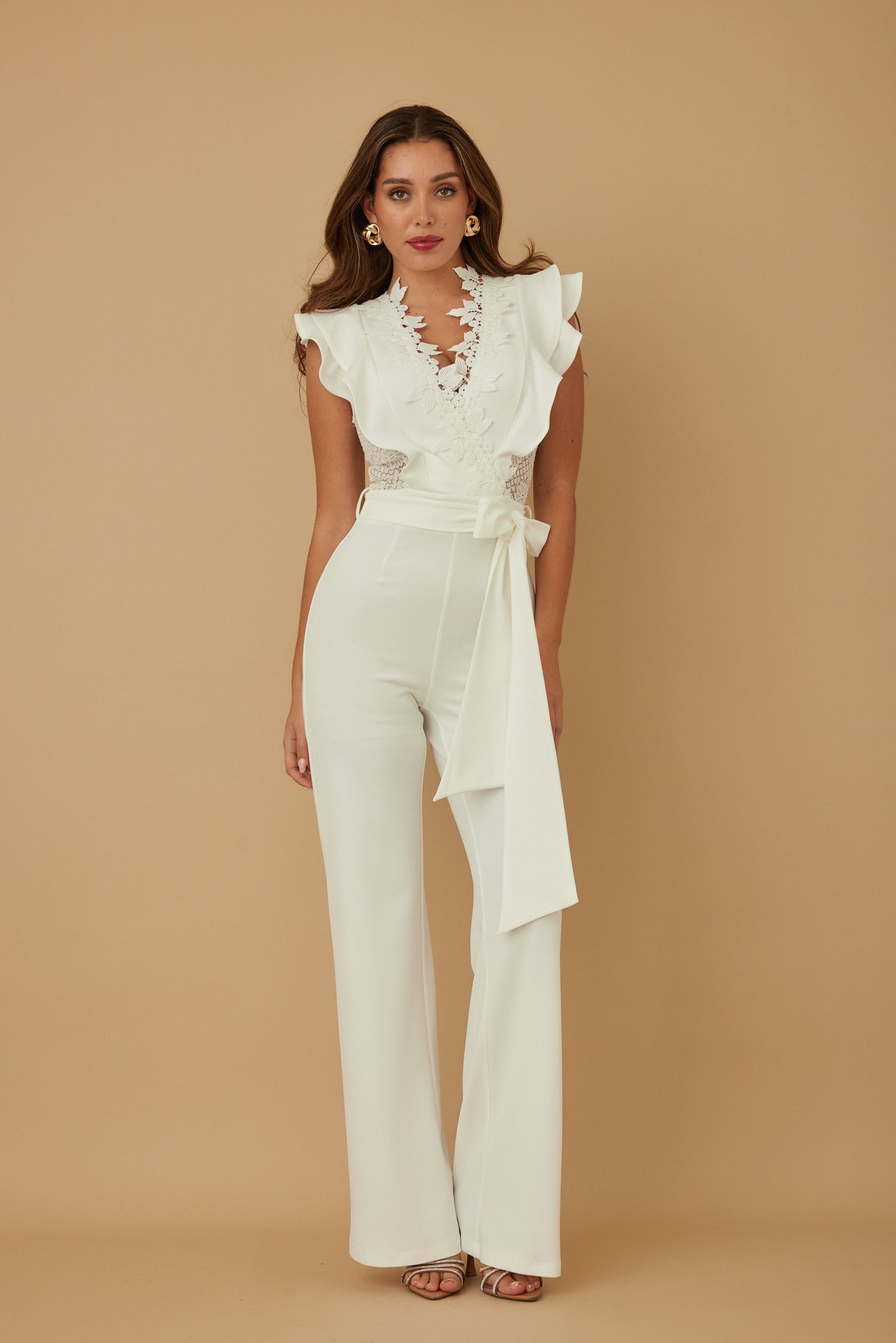 Noelle Ruffles Jumpsuit