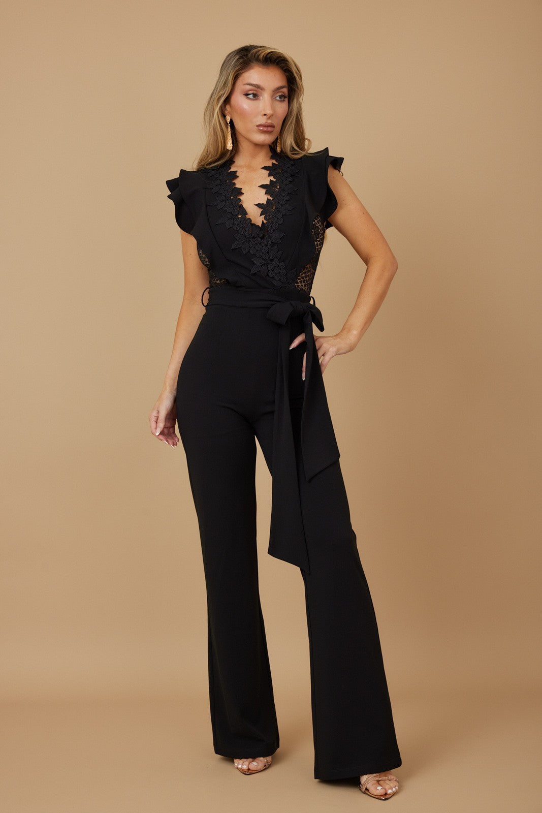 Noelle Ruffles Jumpsuit