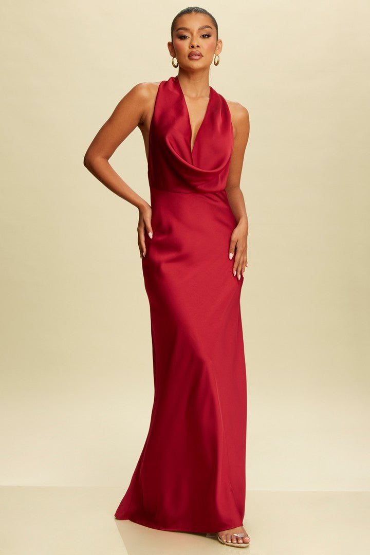 Julia Satin Dress