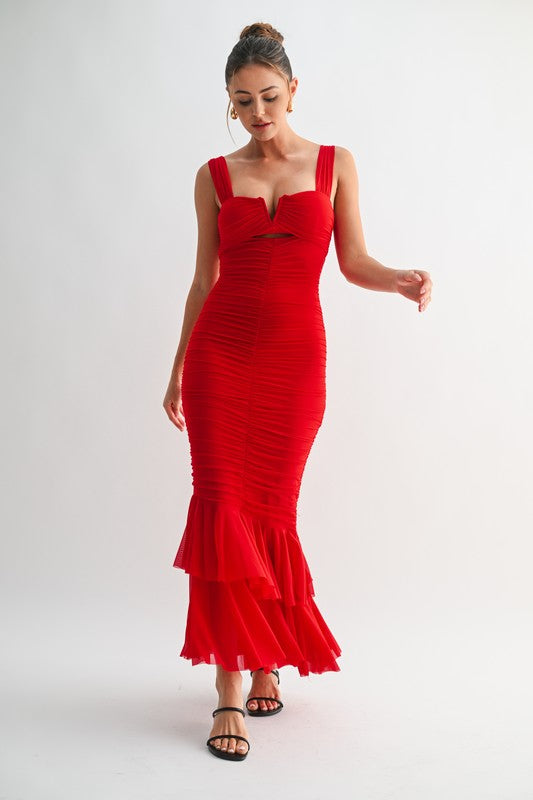 Lydia Mesh Dress