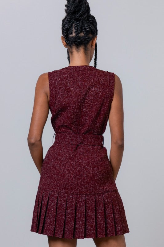 Love Tweed Mini Dress
