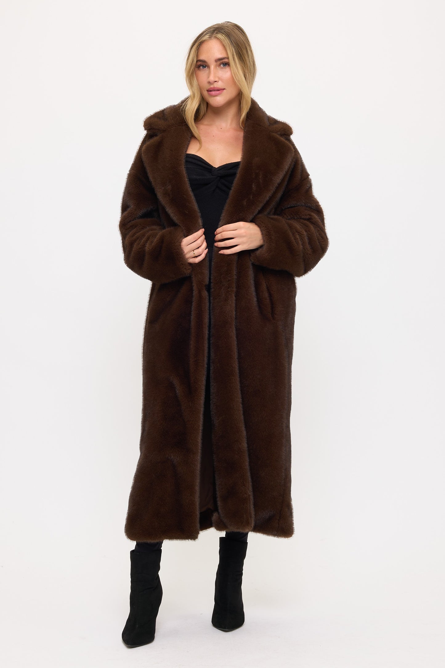 Aisha Faux Fur Coat