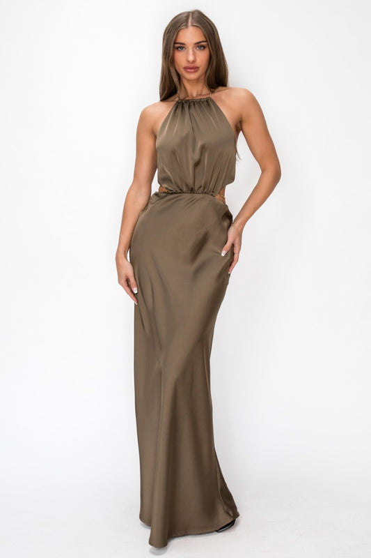 Jocelyn Satin Dress
