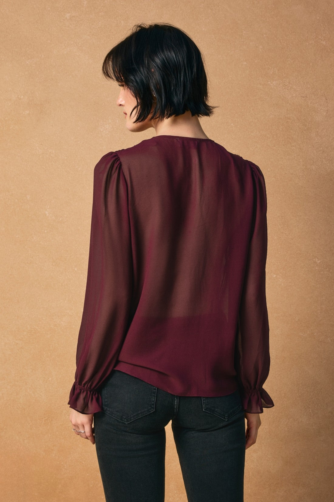 Sandra Chiffon Blouse