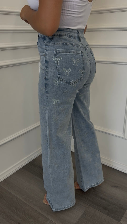 Madison Bow Jeans