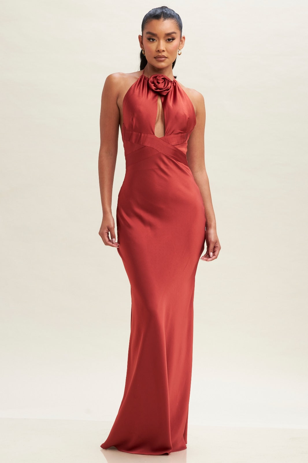 Briana Satin Dress
