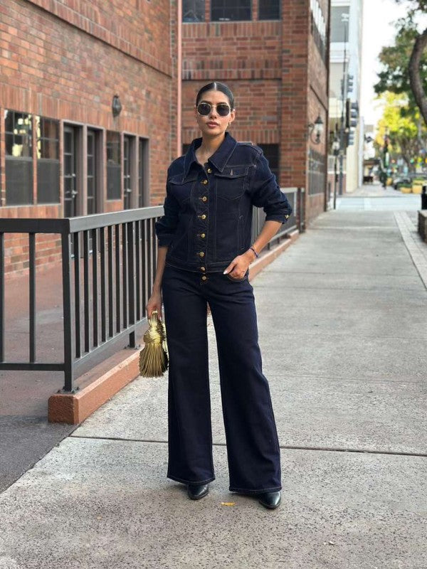 Heather Denim Set