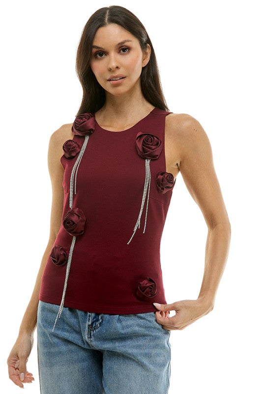 Joy 3D Flower Blouse