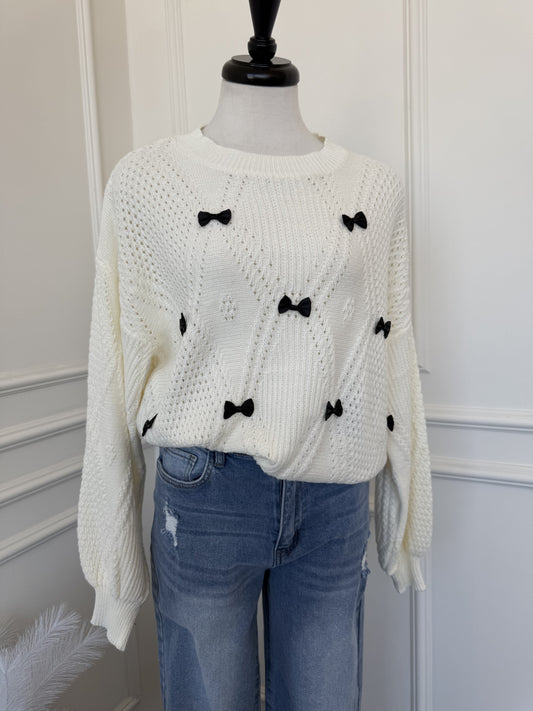 Peyton Bows Sweater