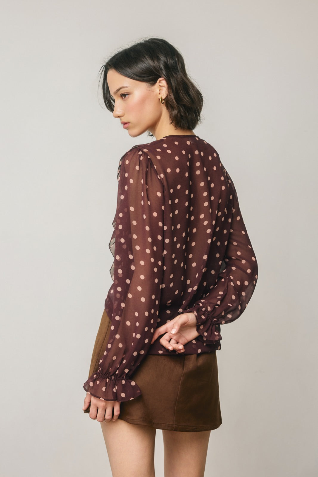 Valerie Polka Dot Blouse