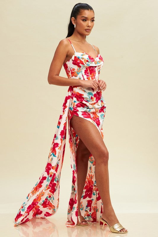 Aviani Floral Dress