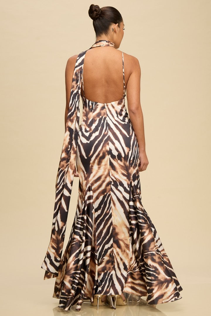 Ana Safari Maxi Dress