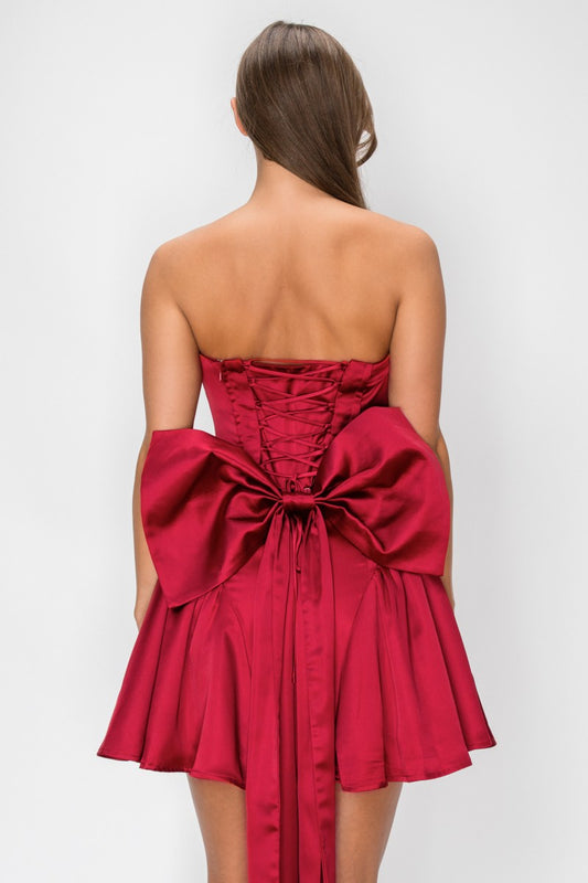 Alicia Satin Dress