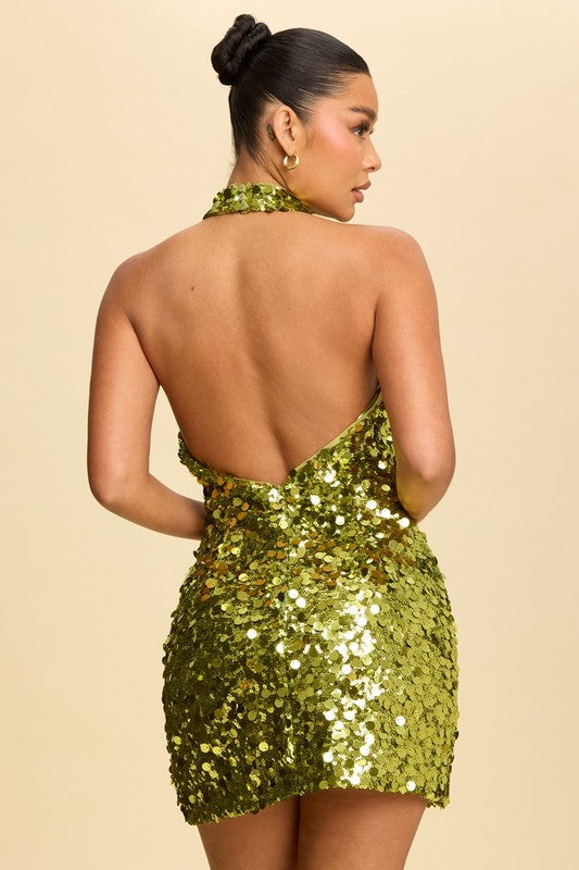 Evelynn Sequin Dress