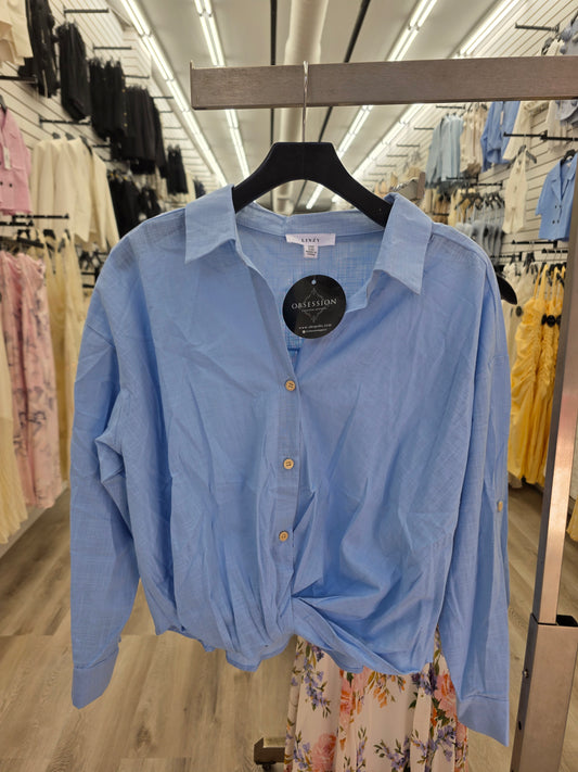 Darline Linen Blouse