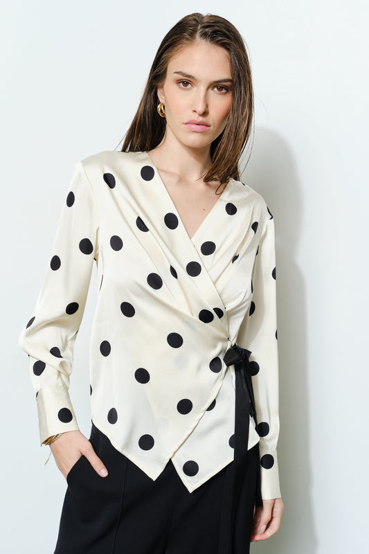 Trinity Polka Dot Blouse