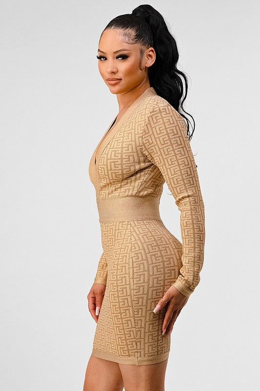 Sabrina Bandage Dress