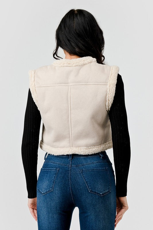 Laura Suede Vest