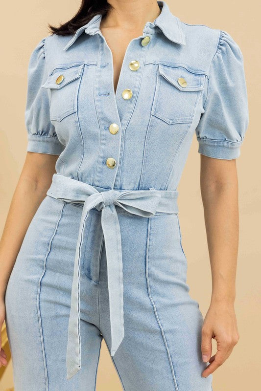 Cameron Denim Jumpsuit