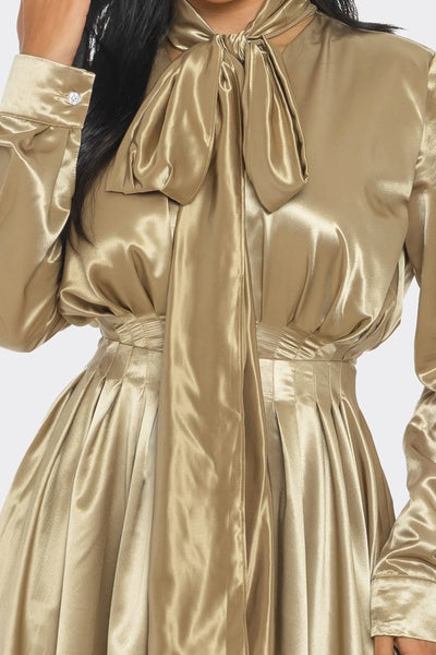 Alexa Satin Dress