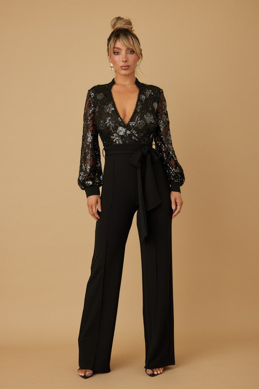 Alaia Sequin Jumpsuit