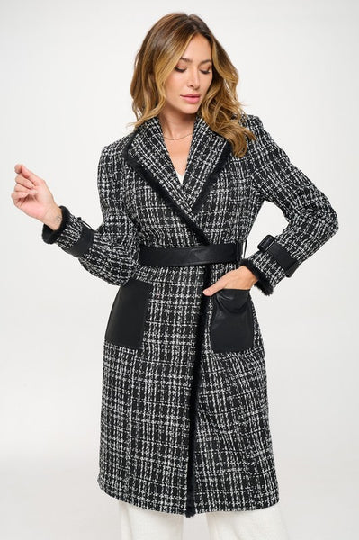 Valeria Tweed Coat