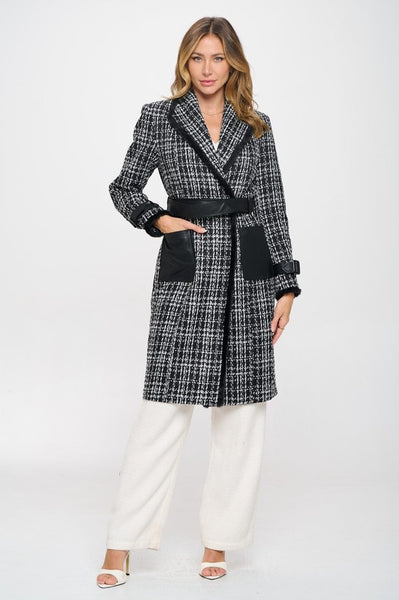 Valeria Tweed Coat