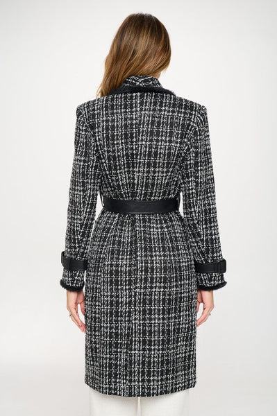 Valeria Tweed Coat