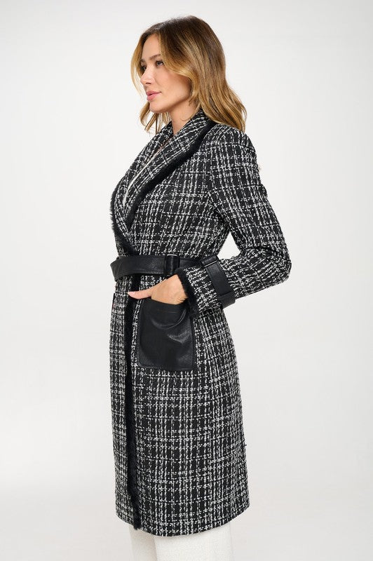 Valeria Tweed Coat