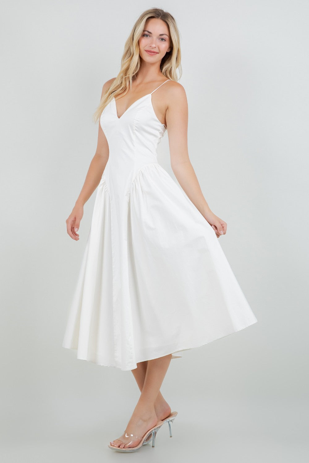 Vivian Poplin Dress