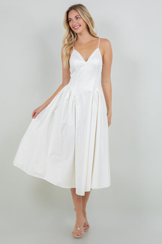 Vivian Poplin Dress