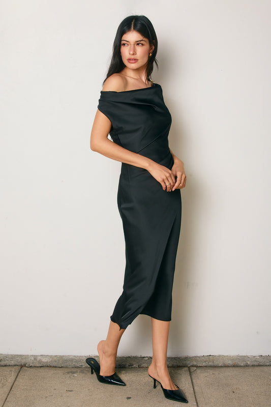 Amari Satin Dress