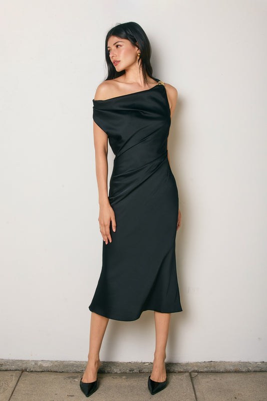 Amari Satin Dress