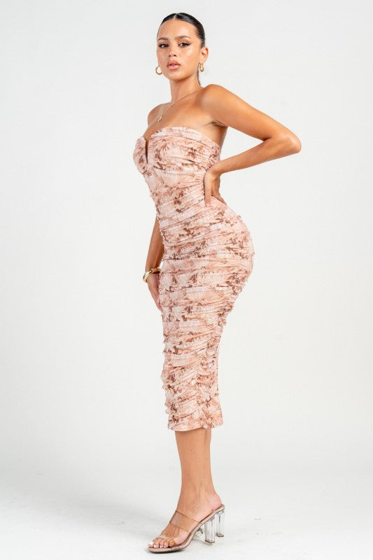 Julietta Midi Bodycon Dress