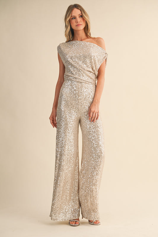 Kaiya Sequin Jumpsuit