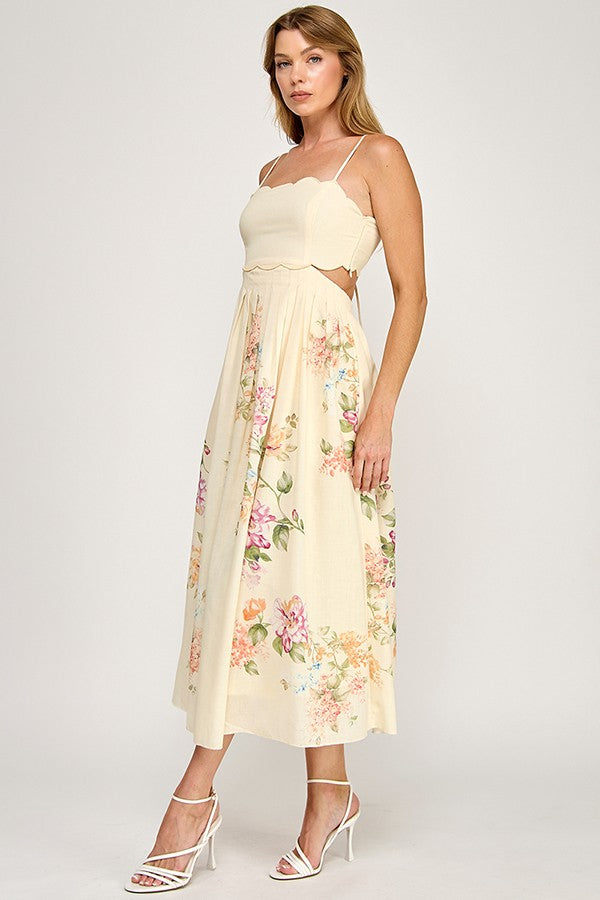 Elena Floral Dress