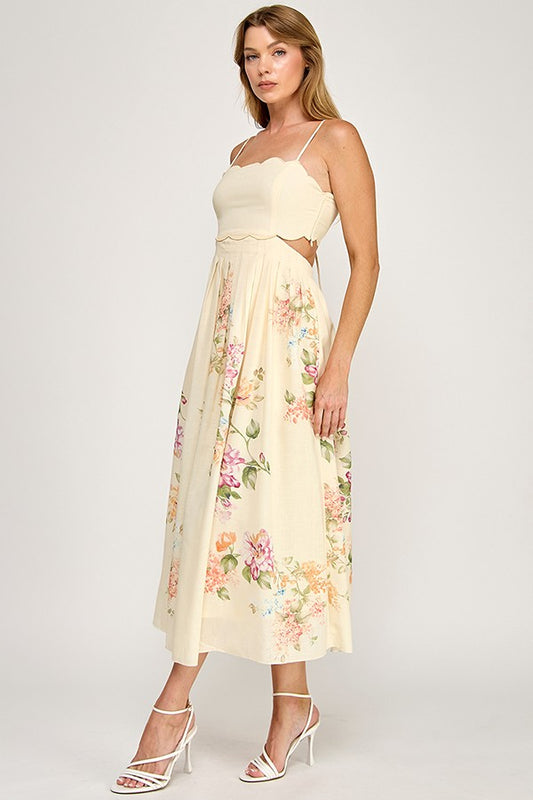 Elena Floral Dress