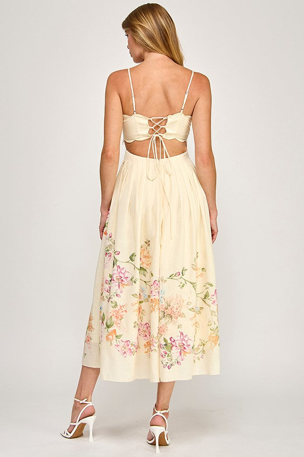 Elena Floral Dress