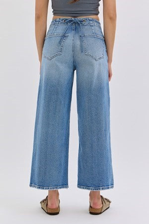 Sarai High Rise Wide Legs Jeans